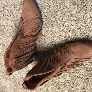 Coconuts by Matisse - fringe ankle booties